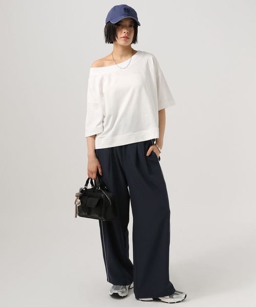 BAYFLOW（ベイフロー）の「[トレンドアイテム]Ｗシューレーススニーカー（スニーカー・レディース・グレー/ホワイト・MEDIUM/LARGE）」の21枚目の写真