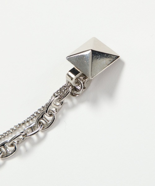 HARE（ハレ）の「チェーンラペルブローチ(HARE)（ネックレス・メンズ・シルバー/シルバー系その他/シルバー系その他2・FREE）」の6枚目の写真