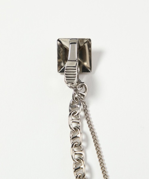 HARE（ハレ）の「チェーンラペルブローチ(HARE)（ネックレス・メンズ・シルバー/シルバー系その他/シルバー系その他2・FREE）」の7枚目の写真