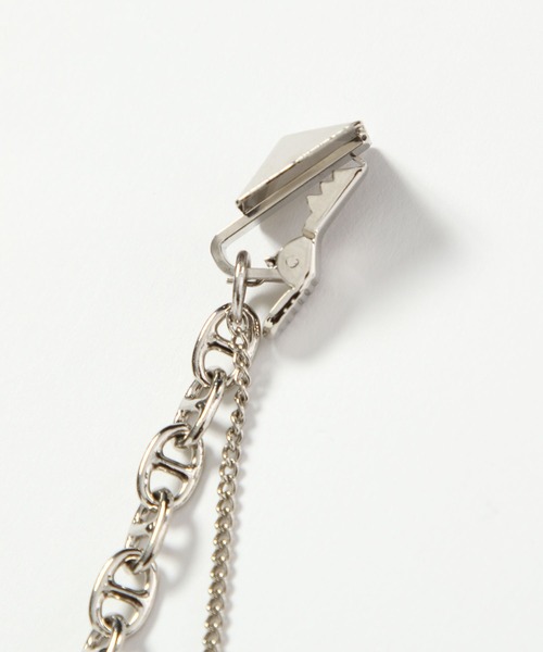 HARE（ハレ）の「チェーンラペルブローチ(HARE)（ネックレス・メンズ・シルバー/シルバー系その他/シルバー系その他2・FREE）」の8枚目の写真
