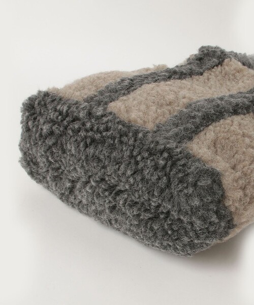 fredy emue（フレディエミュ）の「TWボア配色トートバッグ（トートバッグ・レディース・グレー系その他/ブルー系その他4・FREE）」の14枚目の写真