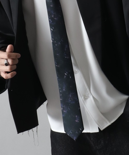welise（ウェライズ）の「【welise/ウェライズ】シルキータッチ モードグラフィックネクタイ（ネクタイ・メンズ・ブラック系その他3/ブラック系その他/ネイビー/ブルー系その他/ブラック系その他2・FREE）」の14枚目の写真