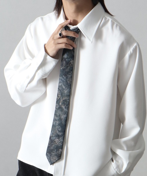 welise（ウェライズ）の「【welise/ウェライズ】シルキータッチ モードグラフィックネクタイ（ネクタイ・メンズ・ブラック系その他3/ブラック系その他/ネイビー/ブルー系その他/ブラック系その他2・FREE）」の20枚目の写真