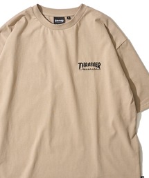 【THRASHER / スラッシャー】ワンポイント刺繍クルーネックTシャツ