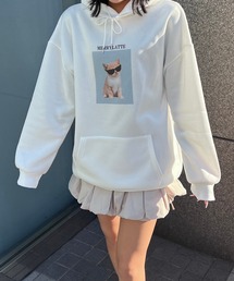 サングラス子猫パーカー