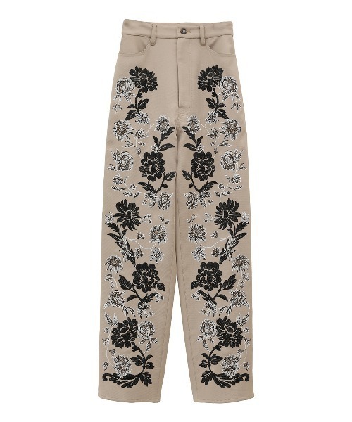 セール】FLOWER EMBROIDERY PANTS（その他パンツ）｜CLANE