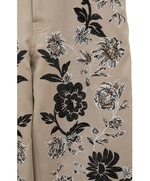 セール】FLOWER EMBROIDERY PANTS（その他パンツ）｜CLANE（クラネ）の