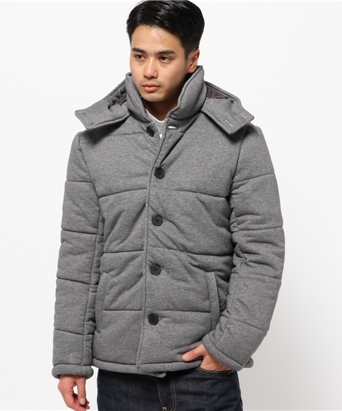 koe（コエ）の「ウラケナカワタブルゾン（ブルゾン・メンズ・グレー/ネイビー・LL/MEDIUM/SMALL/LARGE）」の2枚目の写真