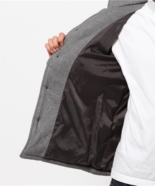 koe（コエ）の「ウラケナカワタブルゾン（ブルゾン・メンズ・グレー/ネイビー・LL/MEDIUM/SMALL/LARGE）」の9枚目の写真