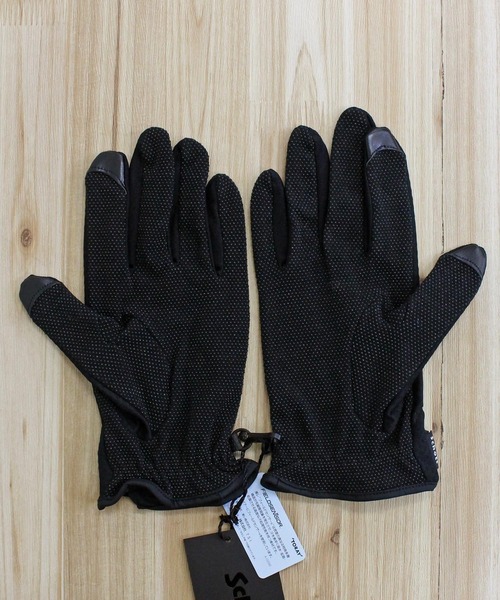 Schott(ショット)の「SUMMER GLOVE(手袋・メンズ・ブラック/オリーブ・S/M/L)」の4枚目の写真