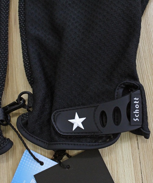 Schott(ショット)の「SUMMER GLOVE(手袋・メンズ・ブラック/オリーブ・S/M/L)」の7枚目の写真