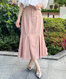 AND COUTURE | ハイウエストコルセットステッチスカート(スカート)