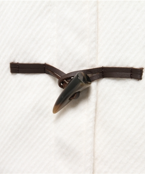 one after another NICE CLAUP（ワンアフターアナザーナイスクラップ）の「【ar12月号掲載 ナイスクラップ】ロングダッフルコート（ダッフルコート・レディース・チャコールグレー/ネイビー/グレー/アイボリー・FREE）」の12枚目の写真