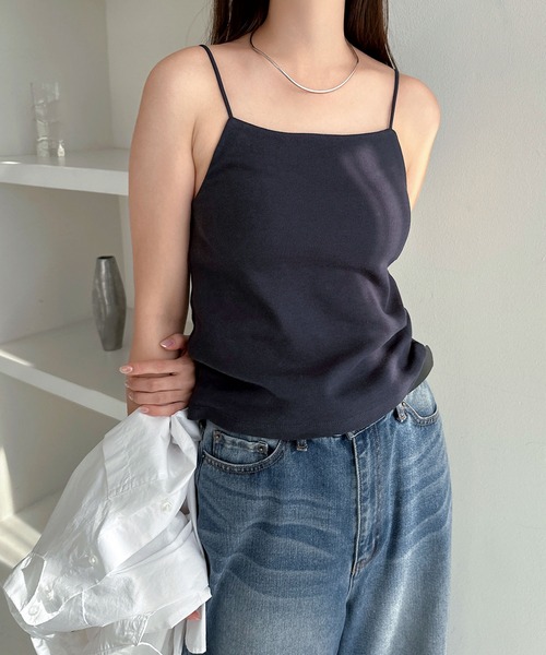 8/8までひまり Aimeine バックデザインカップ付きキャミ　2点 バックデザインカップ付きキャミ｜PETAL ONLINE（ペタルオンライン）