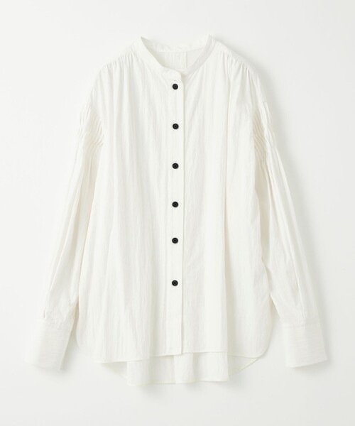 EMMEL REFINES（エメルリファインズ）の「＜EMMEL REFINES＞EM GA/SHR オーバーシャツ（シャツ/ブラウス・レディース・ピンク/ホワイト/クリーム・FREE）」の2枚目の写真