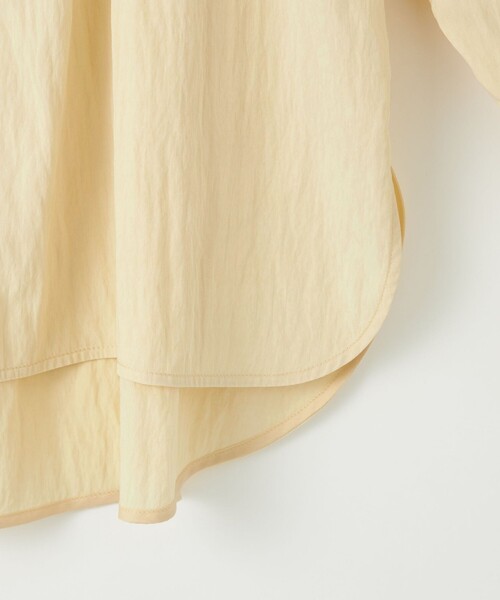 EMMEL REFINES（エメルリファインズ）の「＜EMMEL REFINES＞EM GA/SHR オーバーシャツ（シャツ/ブラウス・レディース・ピンク/ホワイト/クリーム・FREE）」の10枚目の写真