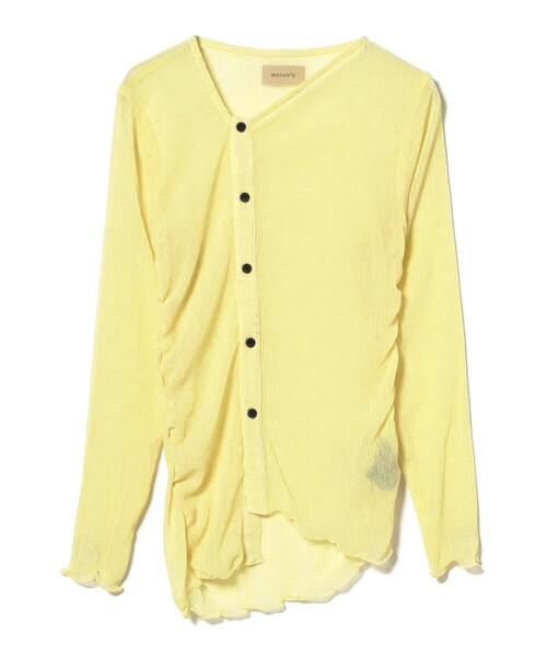 カーディガン maturely / シアー シャーリング カーディガン レディース BEAMS WOMEN｜maturely / シアー シャーリング カーディガン