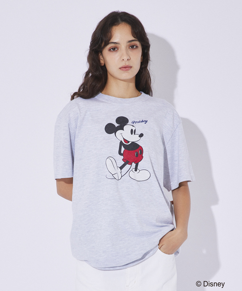 GOOD ROCK SPEED(グッドロックスピード)の「【GOOD ROCK SPEED / グッドロックスピード】Disney/ Mickey /TEEシリーズ / キャラクター Tシャツ(Tシャツ/カットソー・メンズ・ホワイト系その他/ライトグレー/ピンク/ブラック/ブルー系その他2/ホワイト系その他3/ホワイト系その他2/ブルー系その他・XL/L/M)」の6枚目の写真