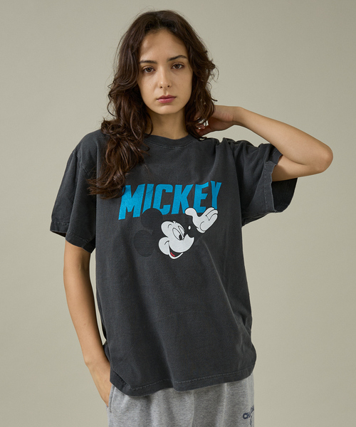 GOOD ROCK SPEED(グッドロックスピード)の「【GOOD ROCK SPEED / グッドロックスピード】Disney/ Mickey /TEEシリーズ / キャラクター Tシャツ(Tシャツ/カットソー・メンズ・ホワイト系その他/ライトグレー/ピンク/ブラック/ブルー系その他2/ホワイト系その他3/ホワイト系その他2/ブルー系その他・XL/L/M)」の5枚目の写真