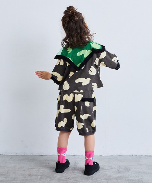 MARKEY'S（マーキーズ）の「チュールカラーチュニック【セットアップ可能】（セットアップ・キッズ・ベージュ/ブラック・150/90/100/110/120/130/140）」の20枚目の写真