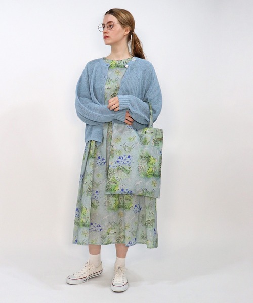 haupia（ハウピア）の「銀河とアップルパイ【バッグ】（トートバッグ・レディース・ブルー/ベージュ・FREE）」の6枚目の写真