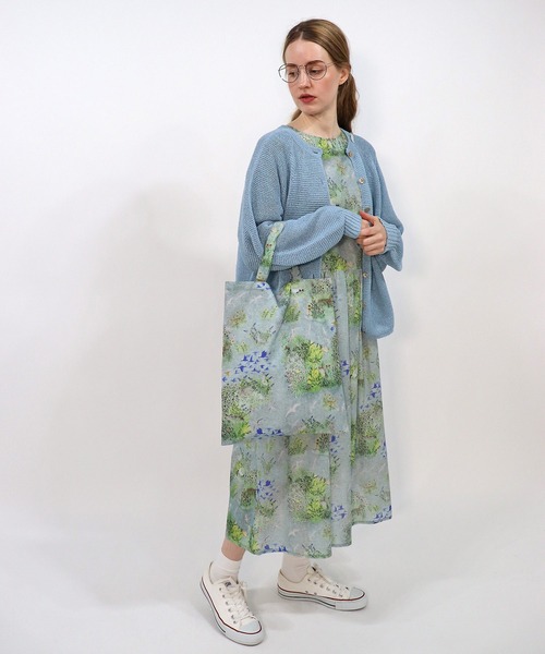 haupia（ハウピア）の「銀河とアップルパイ【バッグ】（トートバッグ・レディース・ブルー/ベージュ・FREE）」の7枚目の写真