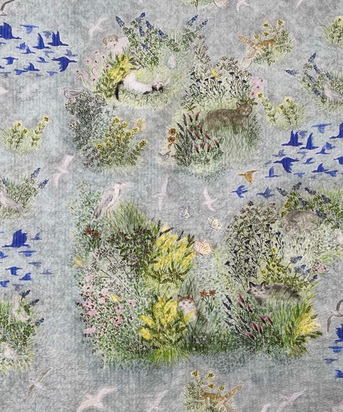 haupia（ハウピア）の「銀河とアップルパイ【バッグ】（トートバッグ・レディース・ブルー/ベージュ・FREE）」の11枚目の写真