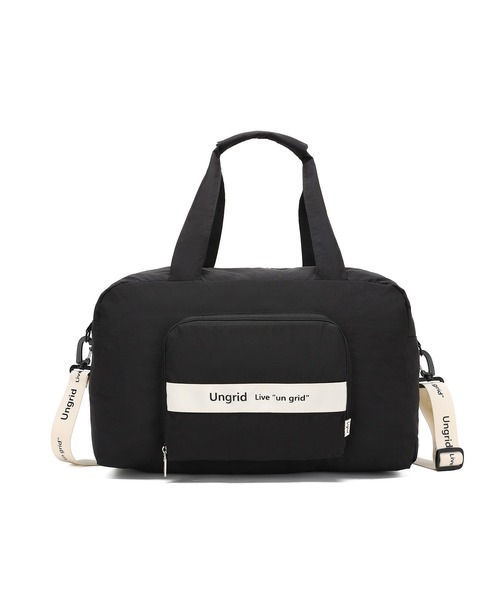 Ungrid(アングリッド)の「【Ungrid/アングリッド】 ソフトナイロン ボストンバッグ(ボストンバッグ・レディース・ブラック/カーキ/オレンジ/アイボリー/ミント/ブラック×ホワイト/グレイッシュベージュ・FREE)」の14枚目の写真