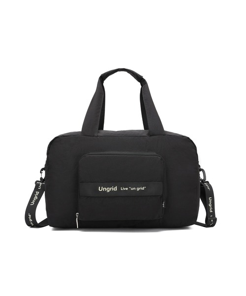 Ungrid(アングリッド)の「【Ungrid/アングリッド】 ソフトナイロン ボストンバッグ(ボストンバッグ・レディース・ブラック/カーキ/オレンジ/アイボリー/ミント/ブラック×ホワイト/グレイッシュベージュ・FREE)」の16枚目の写真