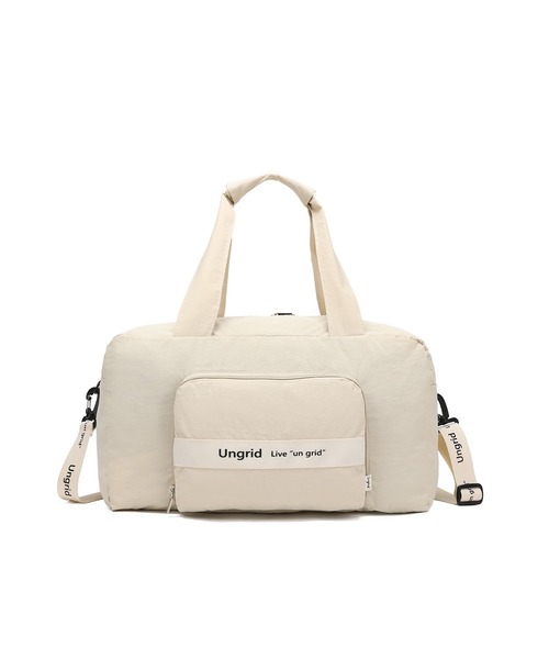 Ungrid(アングリッド)の「【Ungrid/アングリッド】 ソフトナイロン ボストンバッグ(ボストンバッグ・レディース・ブラック/カーキ/オレンジ/アイボリー/ミント/ブラック×ホワイト/グレイッシュベージュ・FREE)」の18枚目の写真