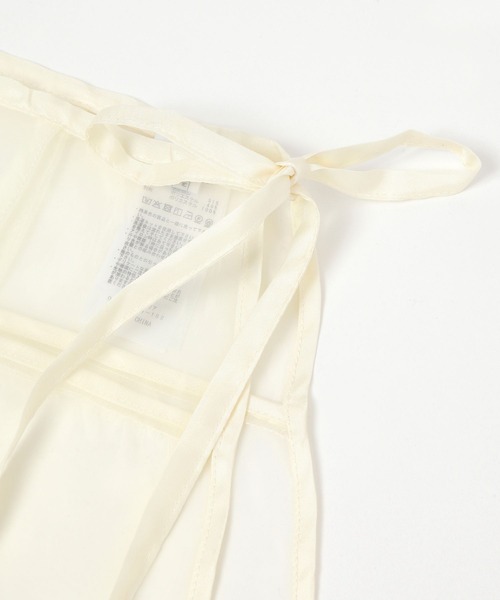 LOWRYS FARM(ローリーズファーム)の「オーガンジーラップベルト 320785(ベルト・レディース・アイボリー・FREE)」の6枚目の写真
