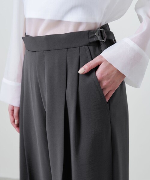 セール】＜MARW UNITED ARROWS＞2タック ワイド パンツ
