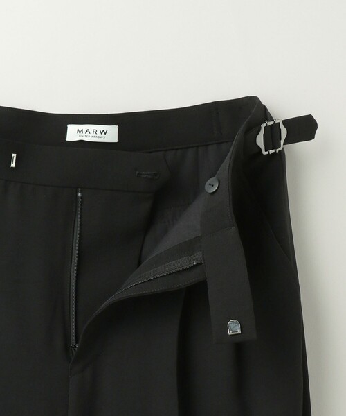 【マルゥユナイテッドアローズ】R/P 2P WIDE セール】＜MARW UNITED ARROWS＞2タック ワイド パンツ