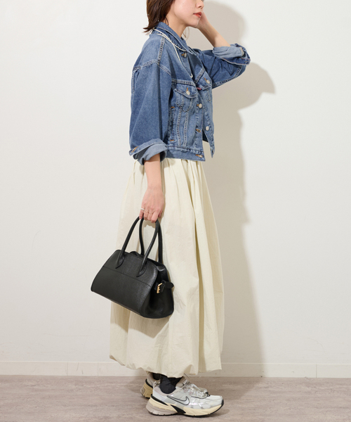 Levi's（リーバイス）の「【LEVI’S/リーバイス】SHRUNKEN 90S TRUCKER：デニムジャケット A9155-0009（デニムジャケット・レディース・ブルー・SMALL/MEDIUM）」の13枚目の写真