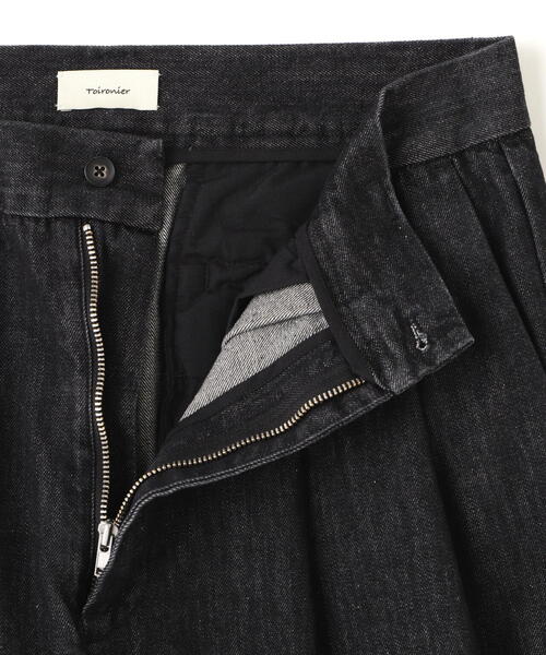 Toironier（トワロニエ）の「Toironier/トワロニエ/Denim 2Tuck Side