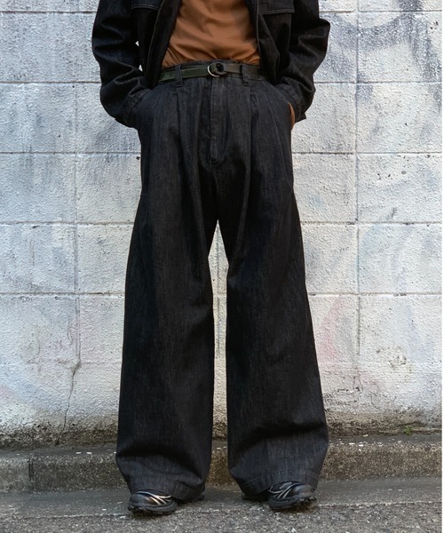 Toironier（トワロニエ）の「Toironier/トワロニエ/Denim 2Tuck Side