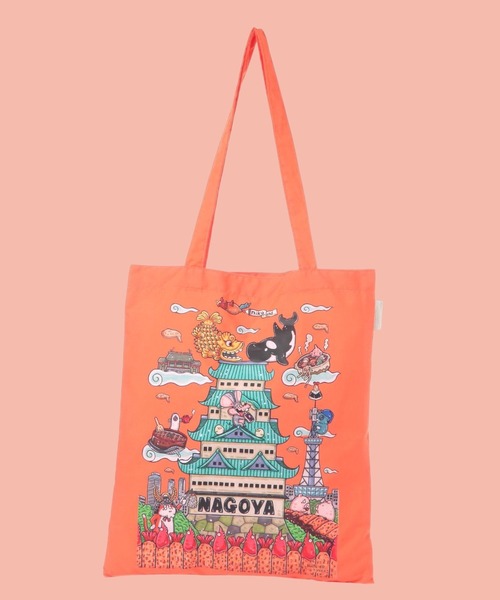niko and...（ニコアンド）の「オリジナル　ご当地トートバッグ（トートバッグ・レディース・オレンジ/ブルー/ピンク/グリーン/イエロー/ネイビー/パープル/チャコール/グレー/ワイン・0）」の10枚目の写真