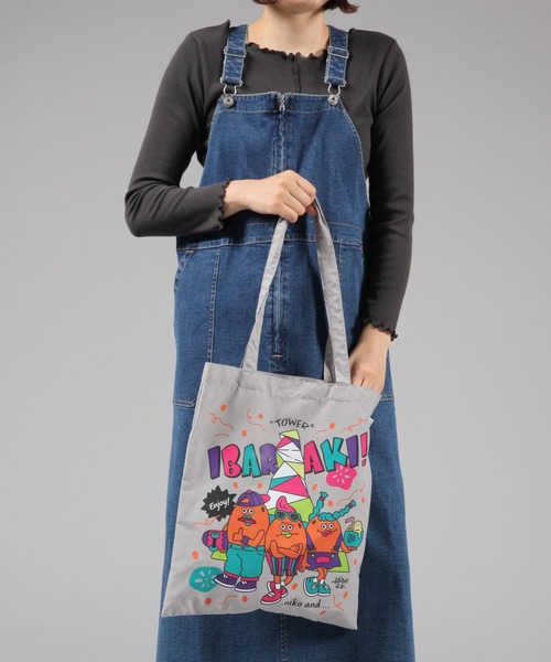 niko and...（ニコアンド）の「オリジナル　ご当地トートバッグ（トートバッグ・レディース・オレンジ/ブルー/ピンク/グリーン/イエロー/ネイビー/パープル/チャコール/グレー/ワイン・0）」の11枚目の写真