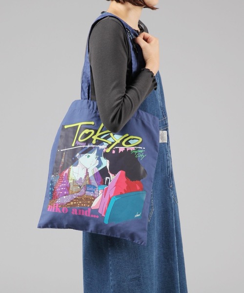 niko and...（ニコアンド）の「オリジナル　ご当地トートバッグ（トートバッグ・レディース・オレンジ/ブルー/ピンク/グリーン/イエロー/ネイビー/パープル/チャコール/グレー/ワイン・0）」の12枚目の写真