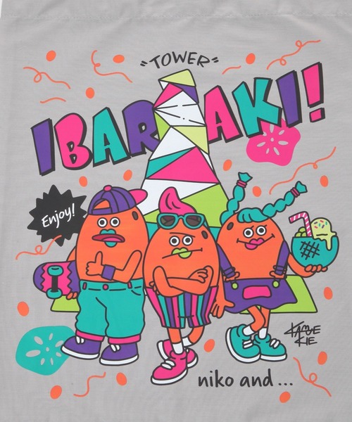 niko and...（ニコアンド）の「オリジナル　ご当地トートバッグ（トートバッグ・レディース・オレンジ/ブルー/ピンク/グリーン/イエロー/ネイビー/パープル/チャコール/グレー/ワイン・0）」の13枚目の写真