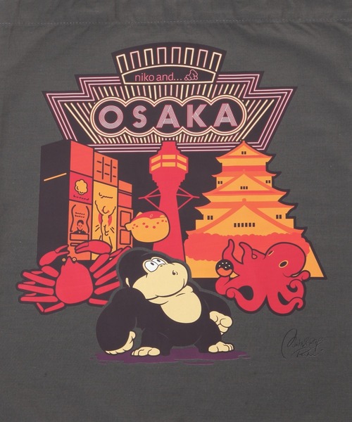 niko and...（ニコアンド）の「オリジナル　ご当地トートバッグ（トートバッグ・レディース・オレンジ/ブルー/ピンク/グリーン/イエロー/ネイビー/パープル/チャコール/グレー/ワイン・0）」の15枚目の写真