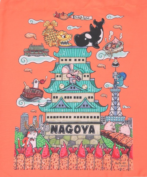 niko and...（ニコアンド）の「オリジナル　ご当地トートバッグ（トートバッグ・レディース・オレンジ/ブルー/ピンク/グリーン/イエロー/ネイビー/パープル/チャコール/グレー/ワイン・0）」の21枚目の写真