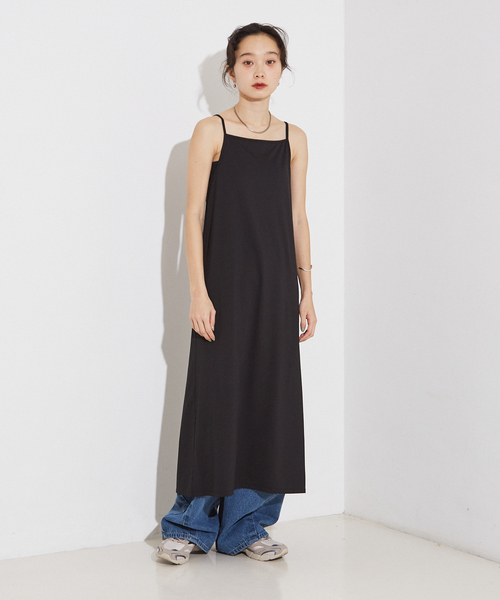 マルチWAY シアーシャーリング ワンピース(キャミワンピセット