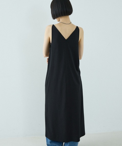 NOMINE（ノミネ）の「マルチWAY シアーシャーリング ワンピース(キャミワンピセット）（ワンピース・レディース・チャコールグレー/ブラック/レッド系その他/グレイッシュベージュ・フリー）」の6枚目の写真