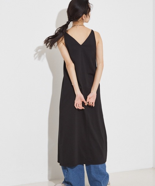 NOMINE（ノミネ）の「マルチWAY シアーシャーリング ワンピース(キャミワンピセット）（ワンピース・レディース・チャコールグレー/ブラック/レッド系その他/グレイッシュベージュ・フリー）」の12枚目の写真