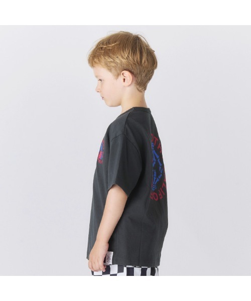 Smoothy(スムージー)の「Smoothy BONE Tee / スムージー BONE Tシャツ(Tシャツ/カットソー・キッズ・ブラック・SMALL/MEDIUM/LARGE/X-LARGE)」の2枚目の写真