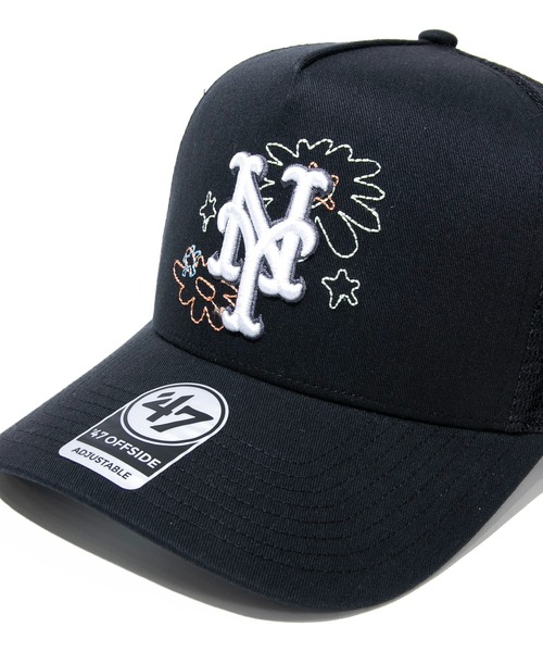 go slow caravan（ゴースローキャラバン）の「’47/フォーティーセブン　FLORA OFFSIDE DT（キャップ・メンズ・ブラック系その他2/ブラック・FREE）」の4枚目の写真