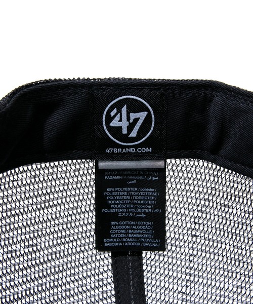 go slow caravan（ゴースローキャラバン）の「’47/フォーティーセブン　FLORA OFFSIDE DT（キャップ・メンズ・ブラック系その他2/ブラック・FREE）」の9枚目の写真