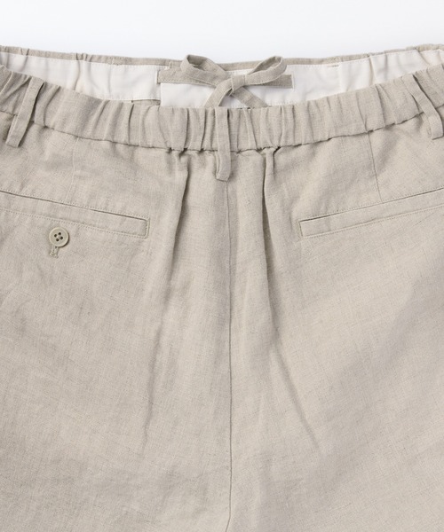 無印良品 リネン洗いざらしジャケット テーパードパンツ セットアップ