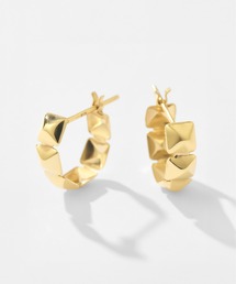 K10 WG フープピアス Jewel closet by L&Co. セール】K10 2連風 フープピアス（ピアス（両耳用））｜Jewel